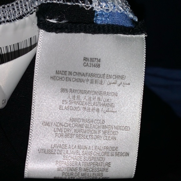 BCBG Color-block T-Shirt Dress Size Small - Picture 7 of 7